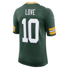 Silnrao GB.Packers #10 Jordan Love Green Vapor Untouchable Stitched Limited Jerseys