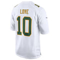 Silnrao GB.Packers #10 Jordan Love White Fashion Game Jersey American Stitched Jerseys