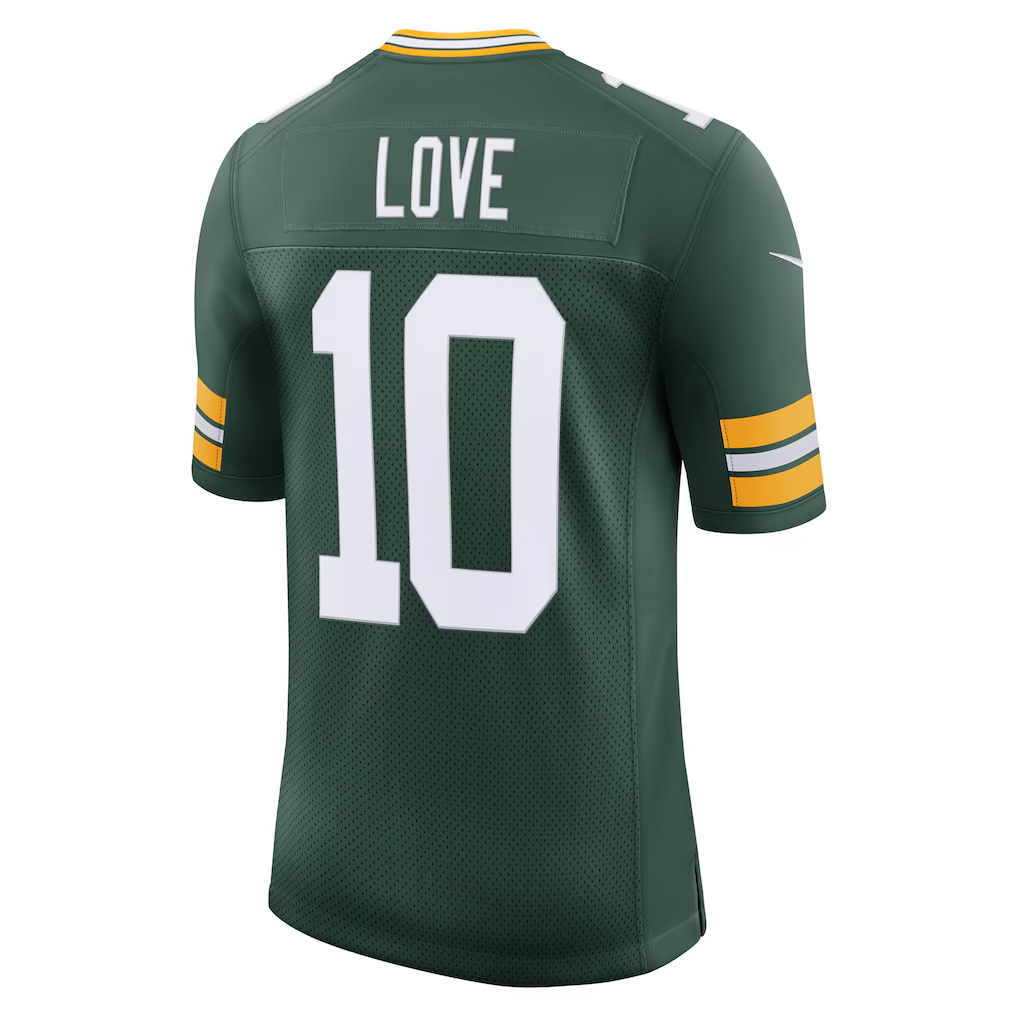 Silnrao GB.Packers #10 Packers Jordan Love Green Team Vapor Untouchable Limited Stitched Jerseys