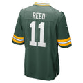 Silnrao GB.Packers #11 Jayden Reed Green Game Stitched Jerseys