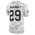 Silnrao GB.Packers #29 Xavier McKinney Player Arctic Camo Salute to Service Stitched Jerseys