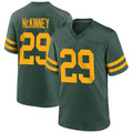 Silnrao GB.Packers #29 Xavier McKinney Player Limited Green Alternate Vapor Stitched Jerseys