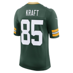 Silnrao GB.Packers #85 Tucker Kraft Green Vapor Untouchable Stitched Limited Jerseys