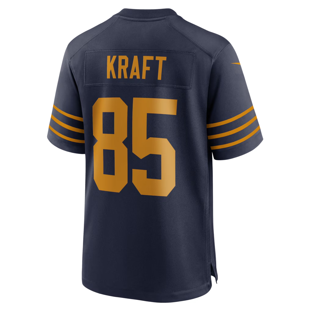 Silnrao GB.Packers #85 Tucker Kraft Green Vapor Untouchable Stitched Limited Jerseys