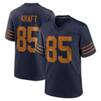 Silnrao GB.Packers #85 Tucker Kraft Player Navy The 1923 Classic Game Stitched Jersey