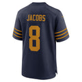 Silnrao GB.Packers #8 Josh Jacobs Player Navy The 1923 Classic Game Stitched Jerseys