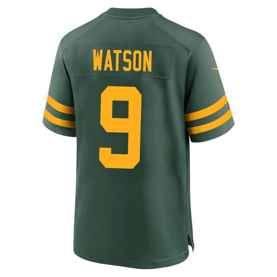 Silnrao GB.Packers #9 Christian Watson 50s Classic Game Stitched Jerseys