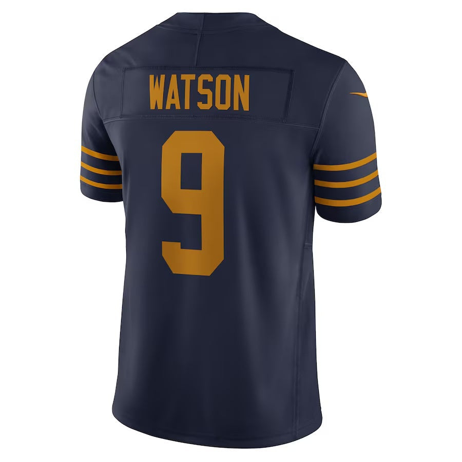 Silnrao GB.Packers #9 Christian Watson Navy The 1923 Classic Vapor F.U.S.E. Limited Stitched Jerseys