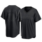 Silnrao H.Astros #11 Cam Smith Player Black Fashion T-shirt Home Game Stitched Jerseys