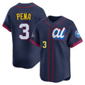 Silnrao H.Astros #3 Jeremy Pe?a Player Navy American League All-Star Game Limited Stitched Jerseys