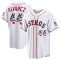 Silnrao H.Astros #44 Yordan Alvarez White 2026 All-Star Edition Stars & Stripes Stadium Jerseys