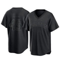 Silnrao H.Astros #45 Tatsuya Imai Player Black Fashion T-shirt Home Game Stitched Jerseys