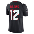 Silnrao H.Texans #12 Nico Collins Navy Team Vapor F.U.S.E. Limited Stitched Jerseys