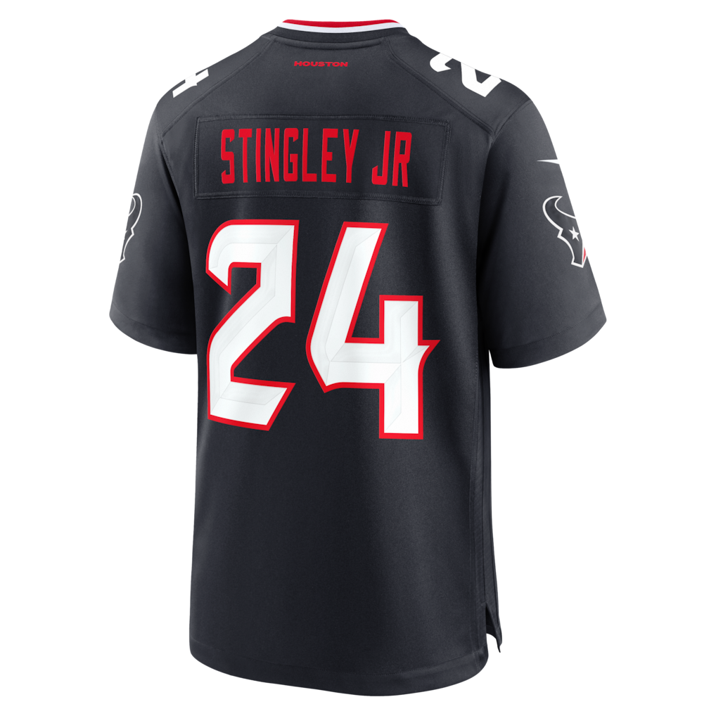 Silnrao H.Texans #24  Derek Stingley Jr. Navy Game Stitched Jerseys