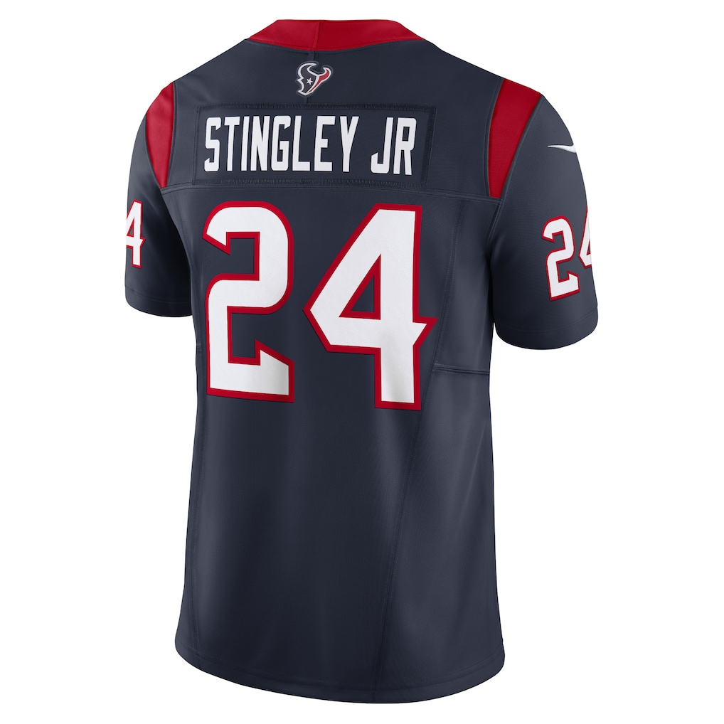 Silnrao H.Texans #24 Derek Stingley Jr. Navy Vapor F.U.S.E. Limited Stitched Jerseys