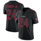 Silnrao H.Texans #24 Derek Stingley Jr. Player Limited Black Impact Stitched Jerseys