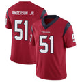 Silnrao H.Texans #51 Will Anderson Jr. Player Red Vapor Limited Stitched Jerseys