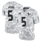 Silnrao H.Texans #5 Jalen Pitre Player Arctic Camo Salute to Service Limited Stitched Jerseys