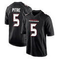Silnrao H.Texans #5 Jalen Pitre Player Black Fashion Game Stitched Jerseys
