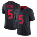 Silnrao H.Texans #5 Jalen Pitre Player Navy Alternate Vapor F.U.S.E. Limited Stitched Jerseys