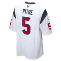 Silnrao H.Texans #5 Jalen Pitre Player Whtie Game Stitched Jerseys