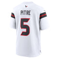 Silnrao H.Texans #5 Jalen Pitre White Game Stitched Jerseys