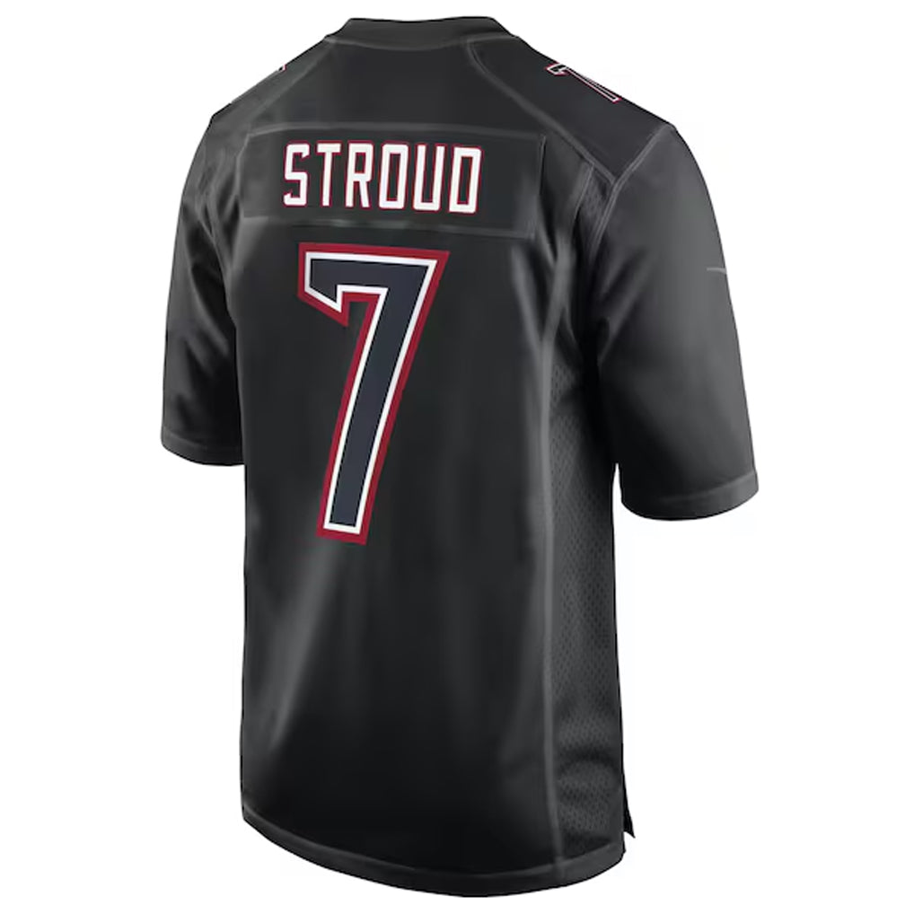 Silnrao H.Texans #7 C.J. Stroud Player Black Fashion Game Stitched Jerseys