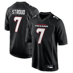 Silnrao H.Texans #7 C.J. Stroud Player Carbon Black Fashion Stitched Jerseys