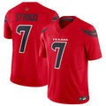 Silnrao H.Texans #7 C.J.Stroud Player Red Alternate Vapor F.U.S.E. Limited Stitched Jerseys