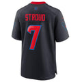 Silnrao H.Texans #7 C.J. Stroud Navy 2nd Alternate Game Jersey Stitched Jerseys