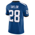 Silnrao I.Colts #28 Jonathan Taylor Blue Vapor F.U.S.E. Limited Jersey American Stitched  Jerseys-1