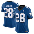 Silnrao I.Colts #28 Jonathan Taylor Blue Vapor F.U.S.E. Limited Jersey American Stitched Jerseys