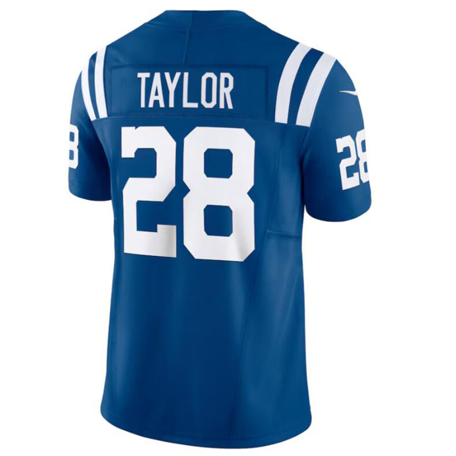 Silnrao I.Colts #28 Jonathan Taylor Royal Vapor F.U.S.E. Limited Jersey American Stitched Jerseys