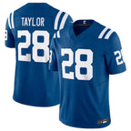 Silnrao I.Colts #28 Jonathan Taylor Royal Vapor F.U.S.E. Limited Jersey American Stitched Jerseys