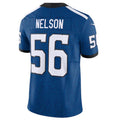 Silnrao I.Colts #56 Quenton Nelson Blue Vapor F.U.S.E. Limited Jersey American Stitched Jerseys