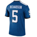 Silnrao I.Colts #5 Anthony Richardson Royal Alternate Legend Jersey American Stitched Jerseys