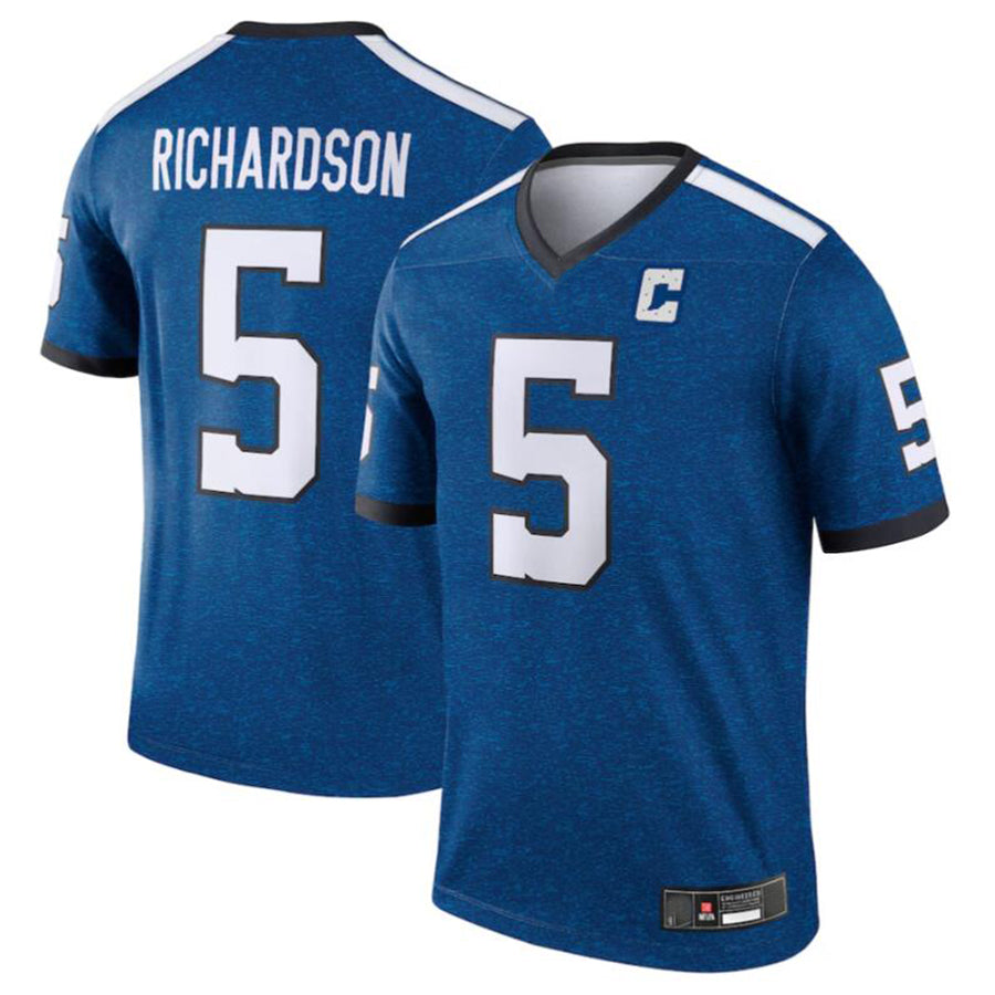 Silnrao I.Colts #5 Anthony Richardson Royal Alternate Legend Jersey American Stitched Jerseys