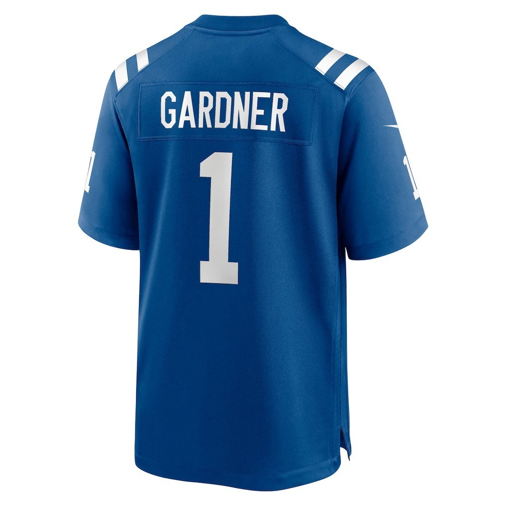 Silnrao IN.Colts #1 Ahmad Sauce Gardner Royal Team Game Stitched Jerseys