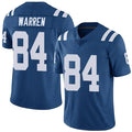Silnrao IN.Colts #84 Tyler Warren Player Royal Vapor F.U.S.E. Limited Stitched Jerseys