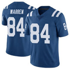 Silnrao IN.Colts #84 Tyler Warren Player Royal Vapor Limited Stitched Jerseys