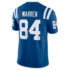 Silnrao IN.Colts #84 Tyler Warren Tyler Warren Nike Royal Team Vapor F.U.S.E. Stitched Limited Jerseys