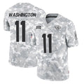 Silnrao J.Jaguars #11 Parker Washington Player Arctic Camo Salute to Service Limited Stitched Jerseys