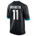 Silnrao J.Jaguars #11 Parker Washington Player Black Home Game Stitched Jerseys