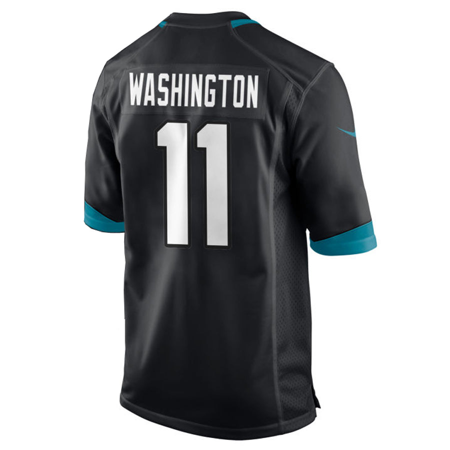 Silnrao J.Jaguars #11 Parker Washington Player Black Home Game Stitched Jerseys