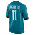 Silnrao J.Jaguars #11 Parker Washington Player Teal Home Game Stitched Jerseys