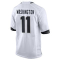 Silnrao J.Jaguars #11 Parker Washington Player White Home Game Stitched Jerseys