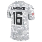 Silnrao J.Jaguars #16 Trevor Lawrence Arctic Camo 2024 Salute to Service Limited Stitched Jerseys