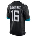 Silnrao J.Jaguars #16 Trevor Lawrence Black Alternate Game Stitched Jerseys