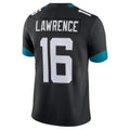 Silnrao J.Jaguars #16 Trevor Lawrence Black Alternate Vapor Limited Stitched Jerseys