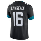 Silnrao J.Jaguars #16 Trevor Lawrence Black Alternate Vapor Limited Stitched Jerseys